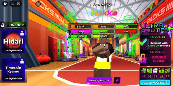 Gambar Product Akun Topi LvL 40+ [Hidari x Timeskip Kyamo x Hakka x Magnetic Pull]