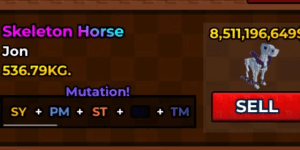 Skeleton Horse 10+Muts | Raise Animals