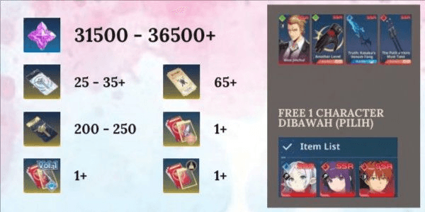 Gambar Product Akun Reroll SIAP GACHA Starter [Global] - 2