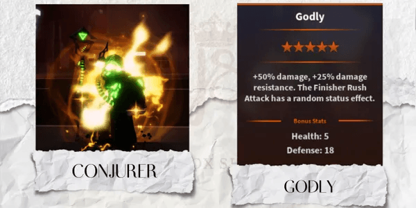 Godly Conjurer | Mythic Trait - A Universal Time (AUT)