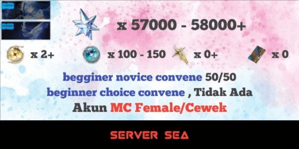 Gambar Product Akun Reroll SIAP GACHA Starter [SEA] - 2