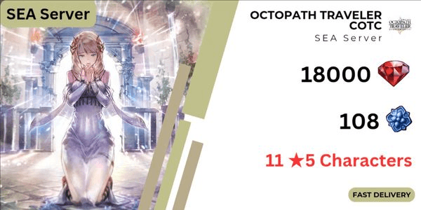 Gambar Product Account Octopath Traveler CotC Collector Edition Champions of the Continent