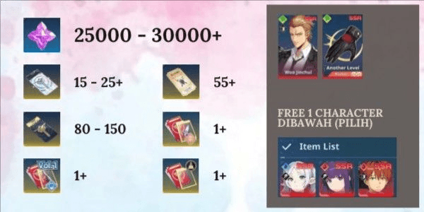 Gambar Product Akun Reroll SIAP GACHA Starter [Global] - 3