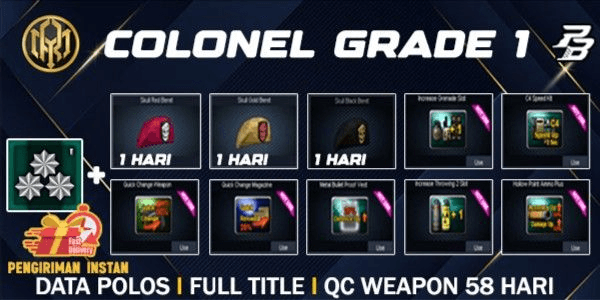 Gambar Product Kolonel Grade 1