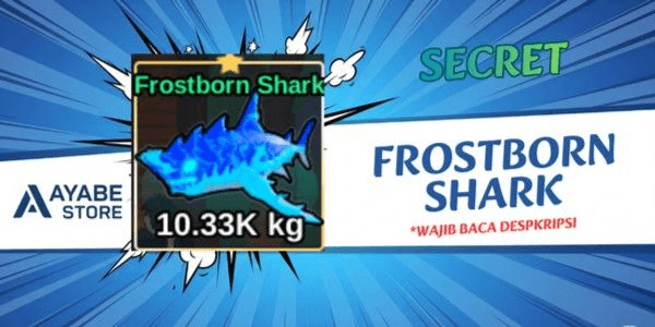 Gambar Product Frostborn Shark (Secret) - Fish it