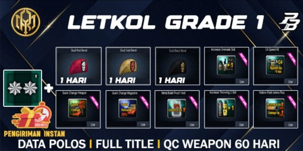 Gambar Product Letkol Grade 1