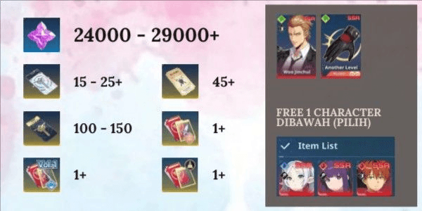 Gambar Product Reroll Account READY TO GACHA Starter [Global] - 4