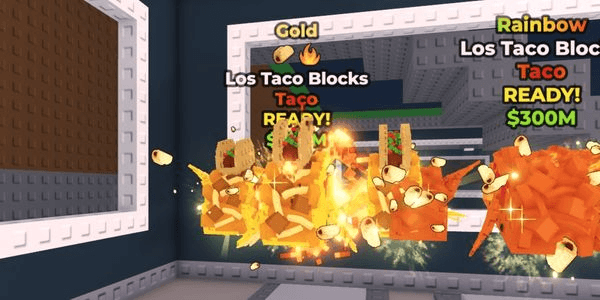 Gambar Product Los Taco Blocks Varian 2 Mutasi - Steal A Brainrot
