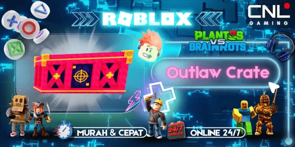 Plants Vs Brainrots > Outlaw Crate x10 [1999R]
