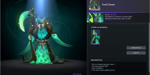 Gambar Product Fowl Omen (Necrophos Set)