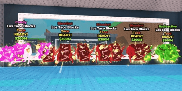 Gambar Product The Taco Blocks Vary Randomly - Steal A Brainrot