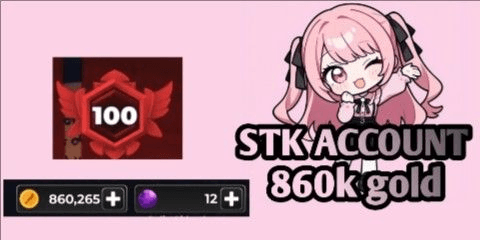 Gambar Product Account 860K gold Survive the killer