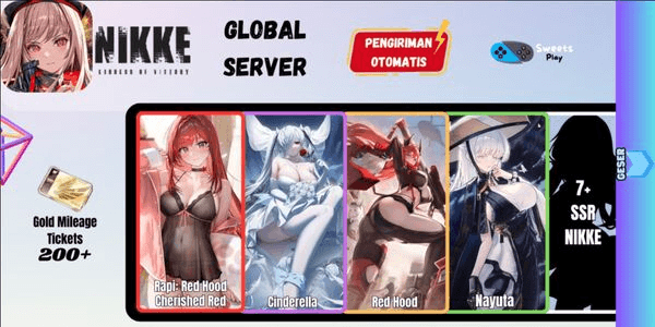 Gambar Product [GLOBAL] Goddess Of Victory: Nikke SP2 Starter Account