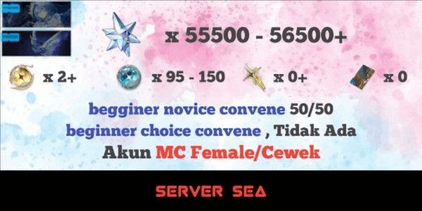 Gambar Product GACHA Starter READY Reroll Account [SEA] - 1