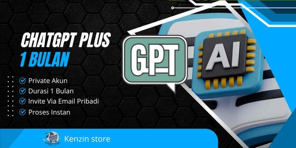 Gambar Product ChatGPT Plus Private Premium 1 Bulan