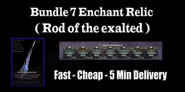 Gambar Product Rod Of The Exalted One ( 7 Enchant Relic )