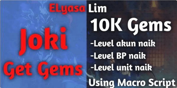 Gambar Product Joki Get Gems 10000 Anime Adventure