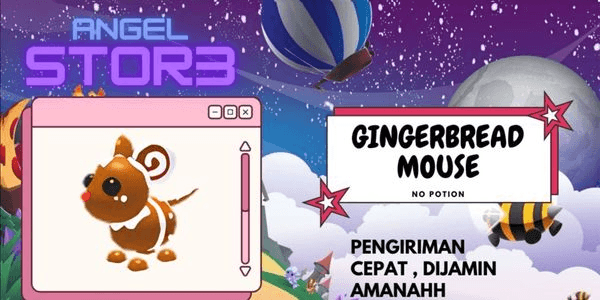 Gambar Product Gingerbread Mouse