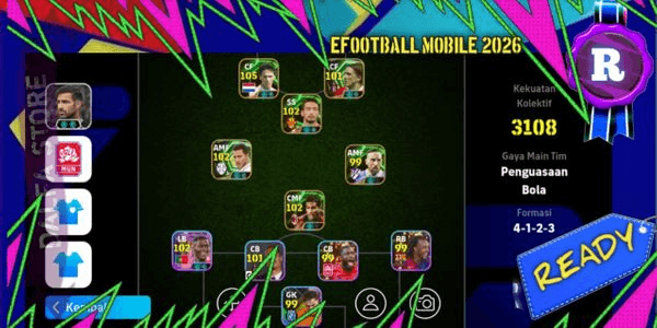 Gambar Product R#VAN BASTEN, TORRES, MENDES STRONGEST READY TO PUSH DIVISION