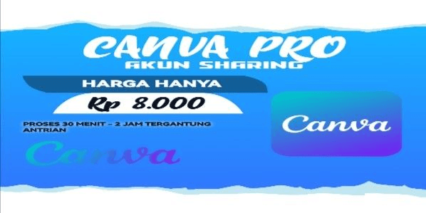 Gambar Product Canva Pro 1 Bulan