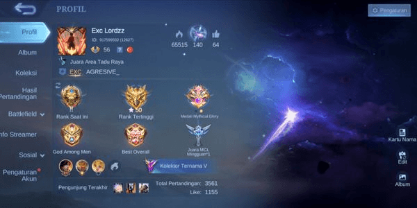 Gambar Product skin 168 Hero 102 emblem max skin specs check ss