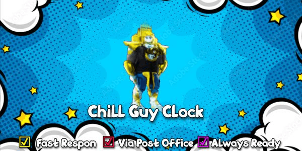 Gambar Product Chill Clock Guy (Godly)