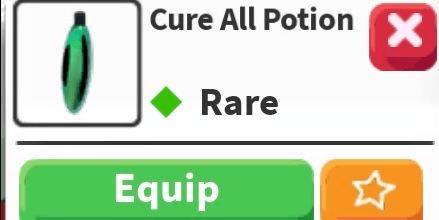Gambar Product cure all potion