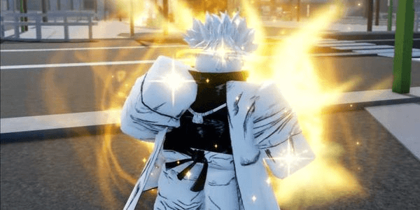 Gambar Product Godly Gojo (The Strongest) + Full Mastery + Skin "The Stongest Of Today"