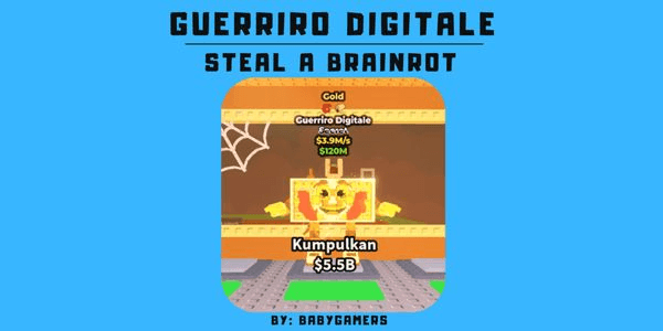 Gambar Product DIGITAL WARRIOR - STEAL A BRAINROT