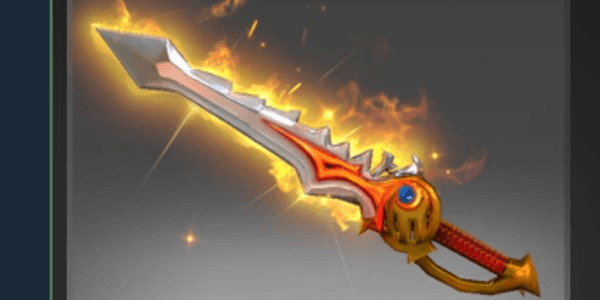 Gambar Product Genuine Rapier of the Burning God Offhand (Ember Spirit)