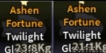Ashen Fortune Twilight Glowfish