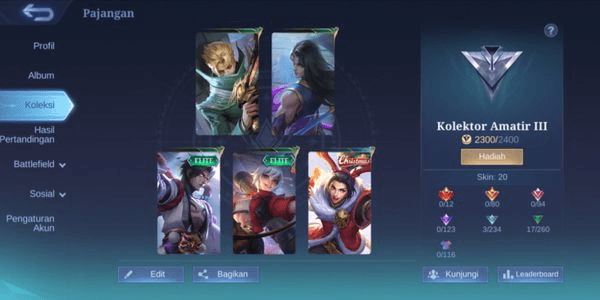 Gambar Product Cheap mobile legends account