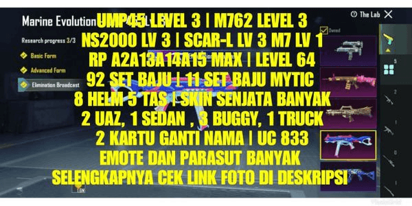 Gambar Product PUBG SULTAN A1