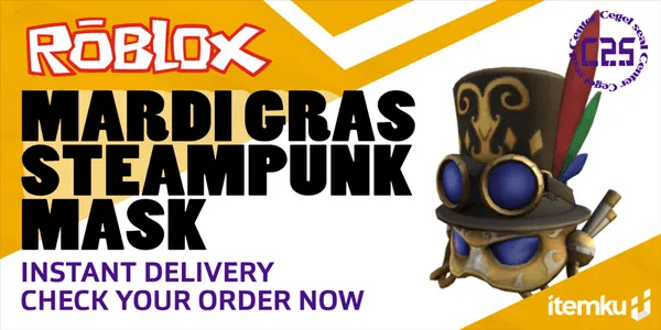 Mardi Gras Steampunk Mask