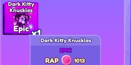 Gambar Product Dark Kitty Knuckles - Baddies