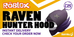 Raven Hunter Hood