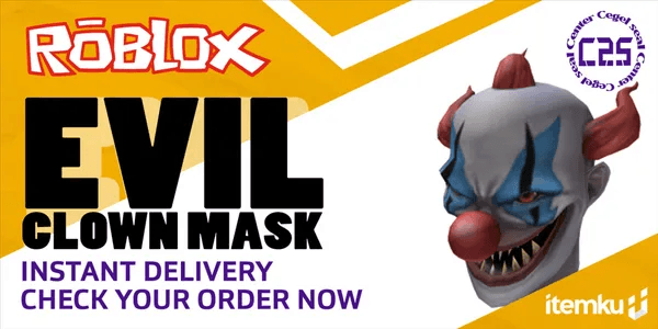 Evil Clown Mask