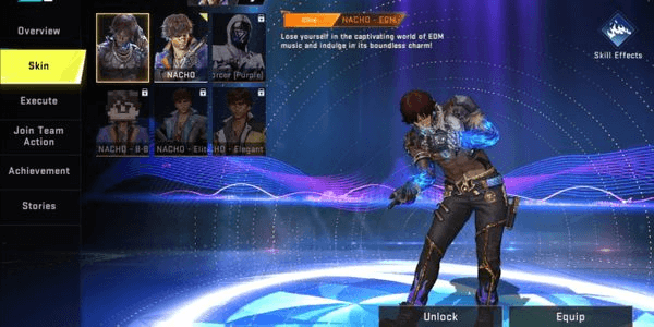 Gambar Product AKUN BLOODSTRIKE SPECIAL - ASIA [ Nacho - EDM, AK47 - Lava, M1887 - Black Steel, M4A1 - Venom ] #310062375022