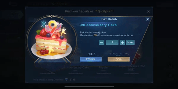 9th Anniversary Cake