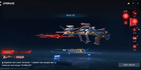 Gambar Product Akun Blood Strike Plain Skin Collab Ar-97