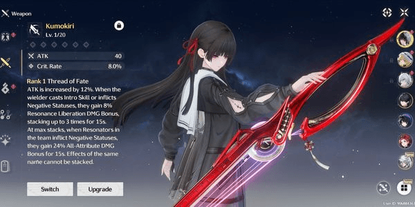 Gambar Product Akun Chisa + Signature (Kumokiri), Phoebe, Zani, 11000+ Asterite [SEA] Premium Account