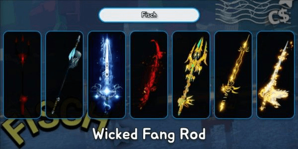 Gambar Product Akun Wicked Fang Rod | Fisch