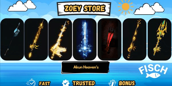 Gambar Product Akun level 100 Heaven's Rod