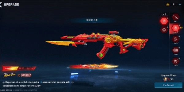 Gambar Product Blood Strike Account Plain Skin Collab Ak47