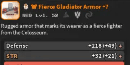 Fully anciented Fierce Gladiator Armor