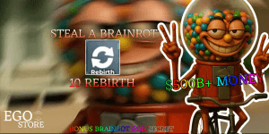 Rebirth 10 - Akun Steal a Brainrot (Bonus Brainrot God/Secret)
