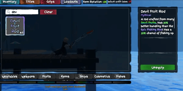 Devil Fruit Rod