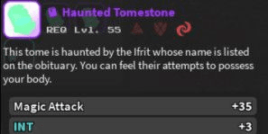Haunted Tomestone