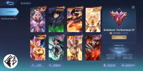 Gambar Product [00001] Legend Lunox JJK julian KOF Valir Dan Luckybox Guin Leomord Freya Eudora Zhask Chou
