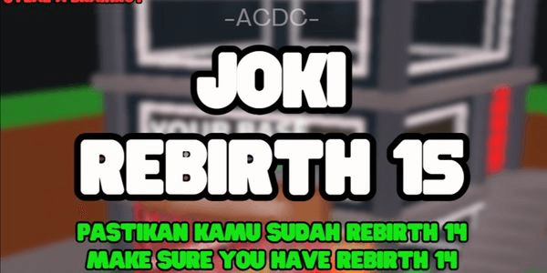 Gambar Product Joki Rebirth 15 | Steal A Brainrot